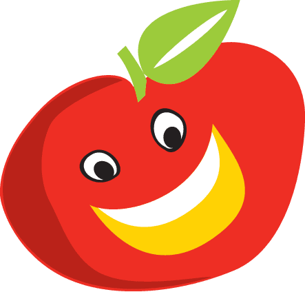 Activities, Recipes, Games & More - Wacky Apple Flat Fruit - 6 Oz Box - Free Transparent PNG Clipart Images Download. - Transparent PNG Free Download | PNGio