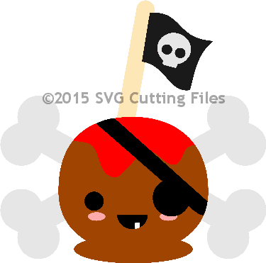 Pirate Candy Apple - Candy Apple - Free Transparent PNG Clipart Images Download. - Transparent PNG Free Download | PNGio