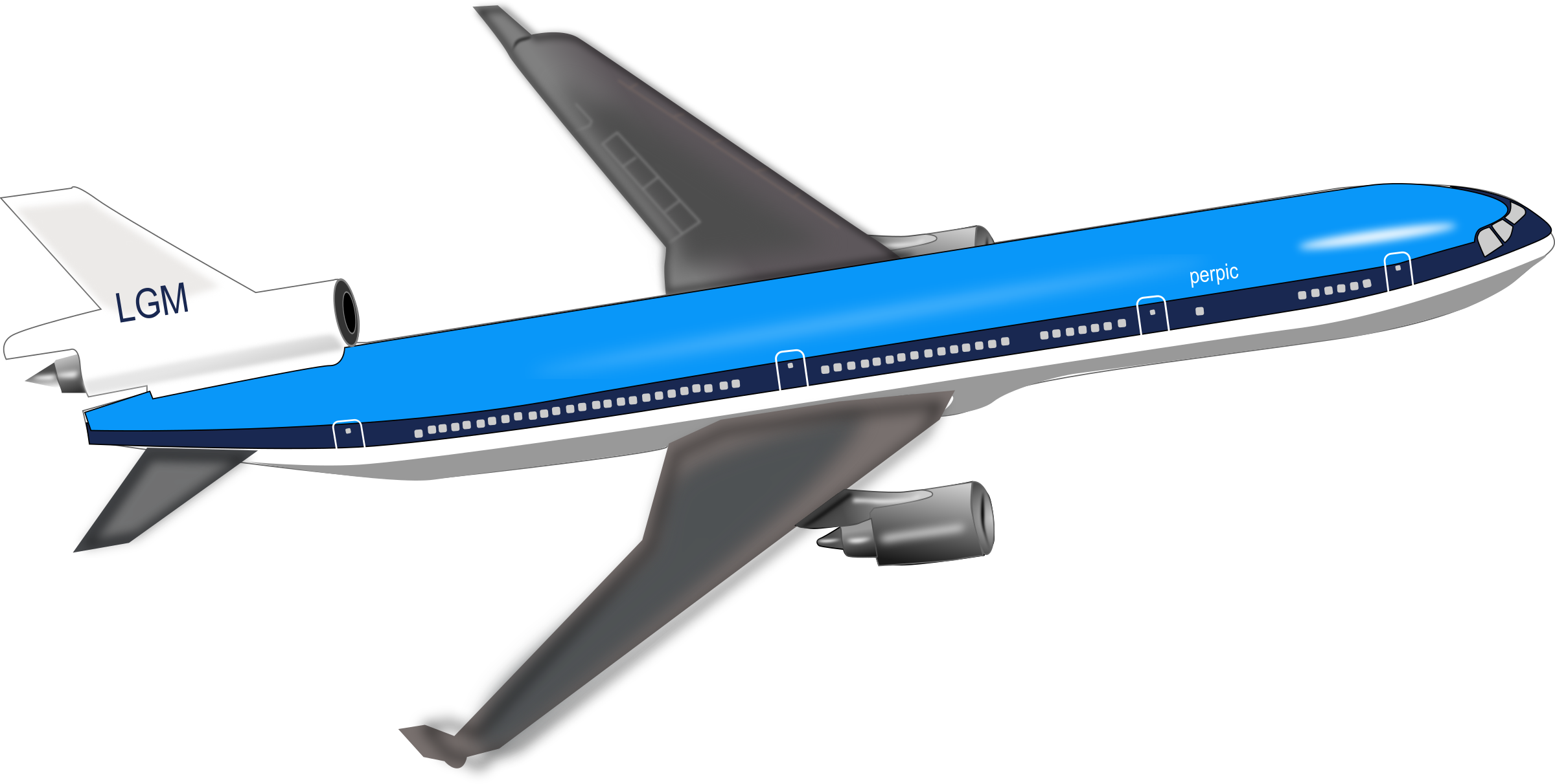Airline Airliner Airplane Aircraft Flight Fly - Plane Flying Gif Png - Free Transparent PNG Clipart Images Download. - Airplane Transparent PNG Free Download
