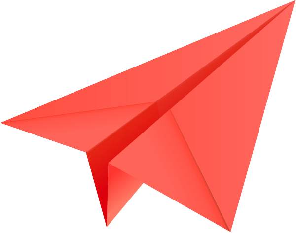 Free Paper Airplane Clipart 4 Clipartbarn - Red Paper Plane Png - Free Transparent PNG Clipart Images Download. - Airplane Transparent PNG Free Download