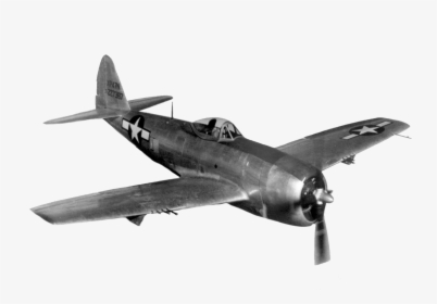 Republic P 47 Thunderbolt Airplane Second World War - Republic P 47 Thunderbolt, HD Png Download - Airplane Transparent PNG Free Download