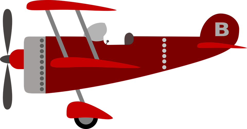 Kids Shirt Clipart 24, - Cute Vintage Airplane Png - Free Transparent PNG Clipart Images Download. - Airplane Transparent PNG Free Download