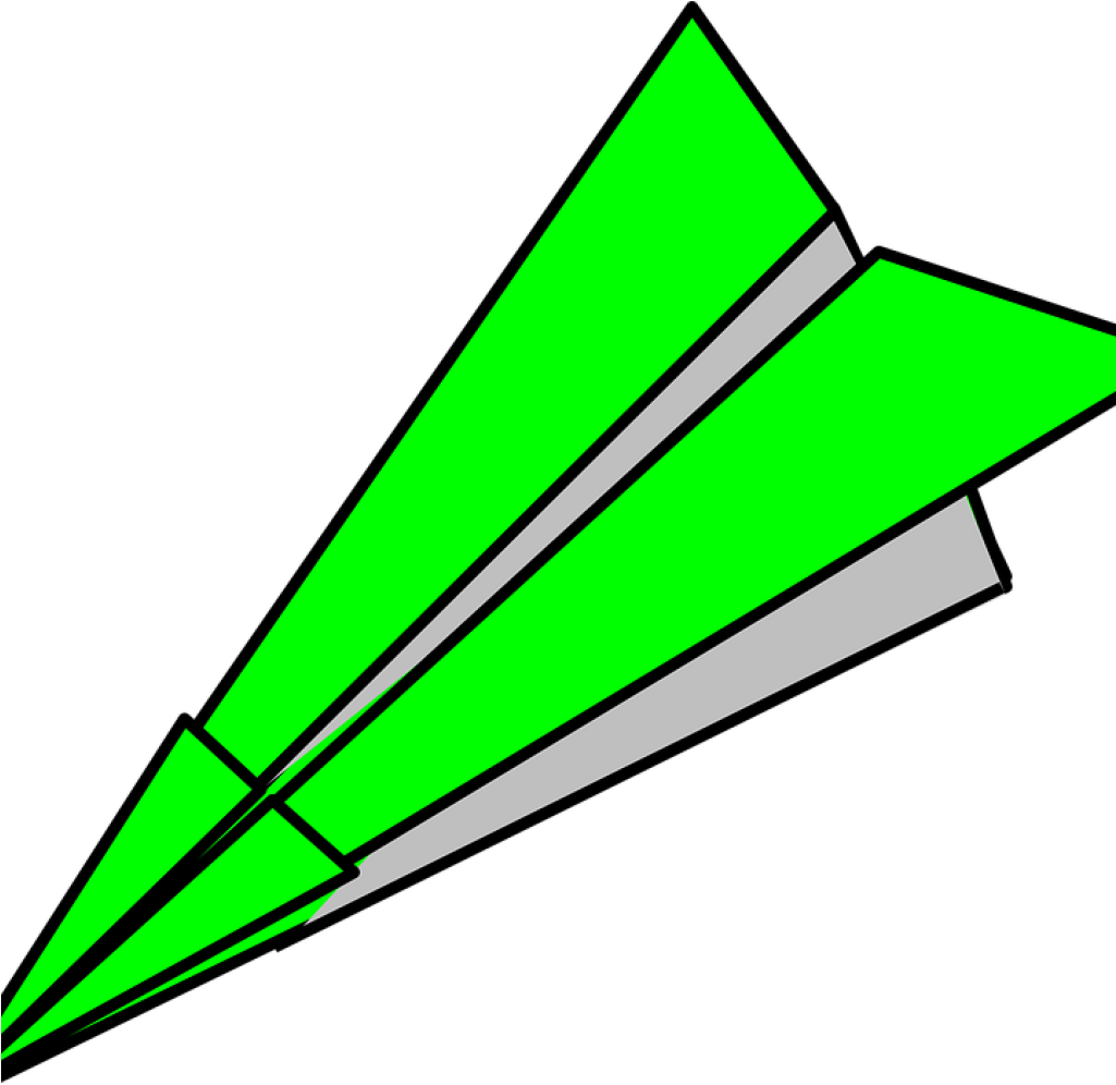 Paper Airplane Clipart Moose Clipart Hatenylo Com Rh - Paper Plane - Free Transparent PNG Clipart Images Download. - Airplane Transparent PNG Free Download