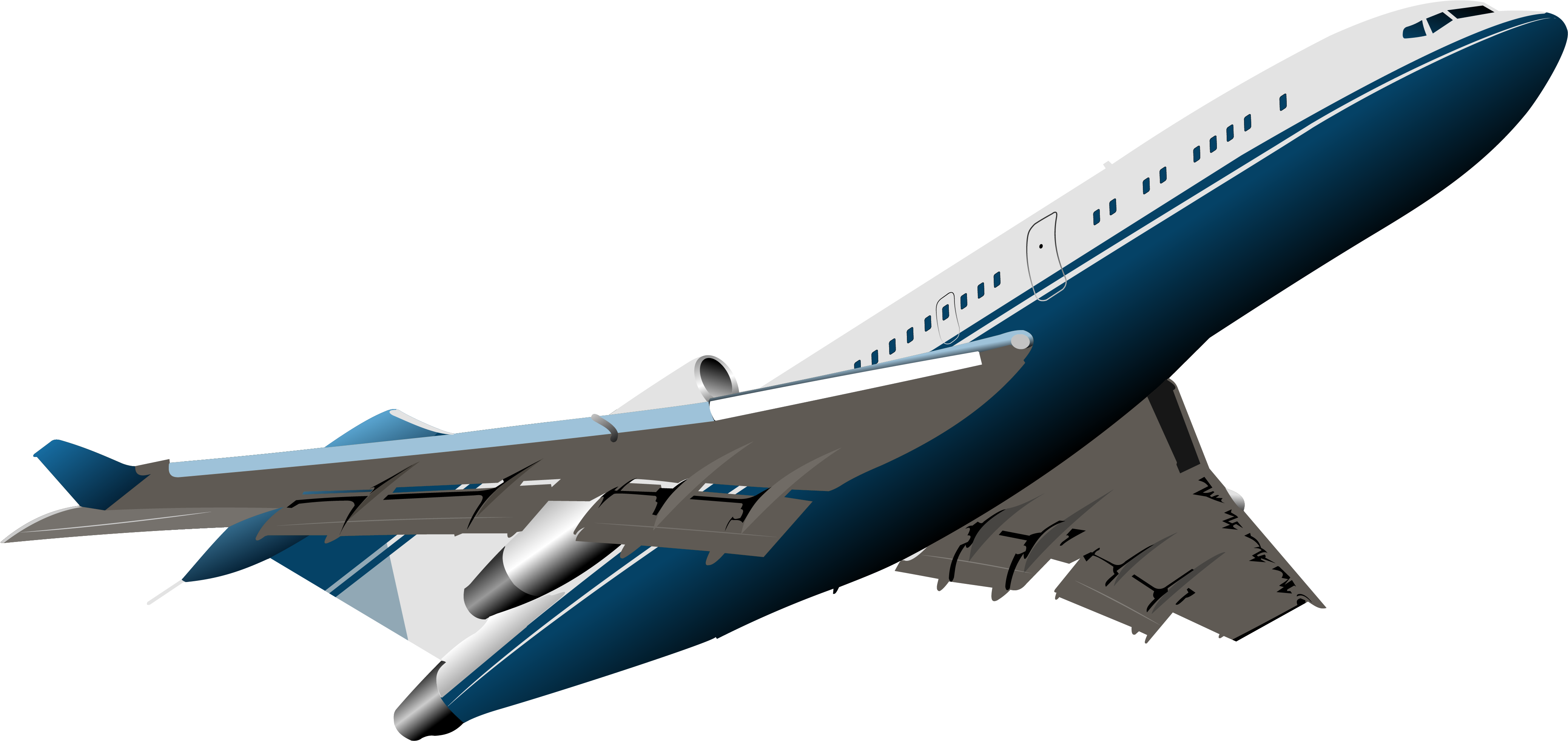 Aircraft Png Vector Clipart - Airplane Png - Free Transparent PNG Clipart Images Download. - Airplane Transparent PNG Free Download
