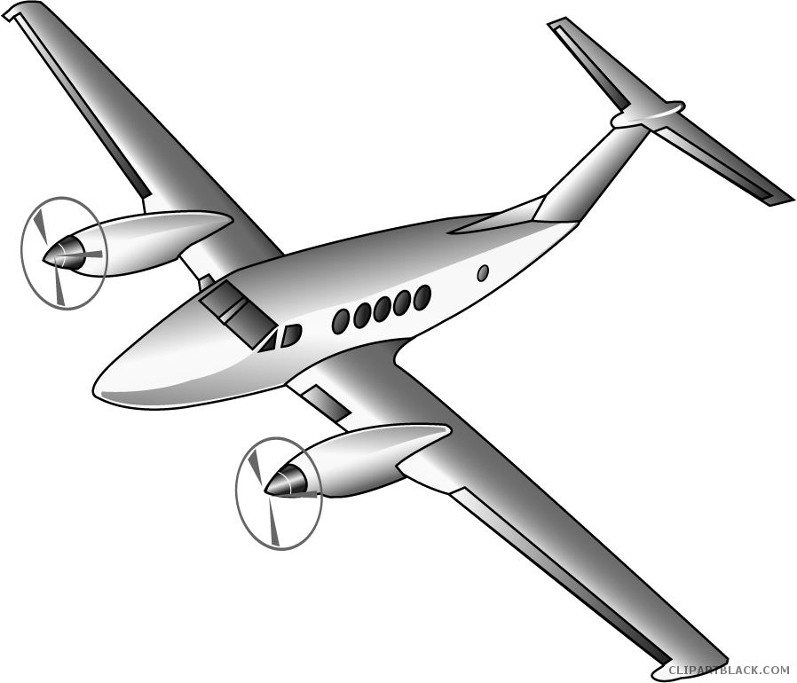 Airplane Transportation Free Black White Clipart Images - Clip Art - Free Transparent PNG Clipart Images Download. - Airplane Transparent PNG Free Download