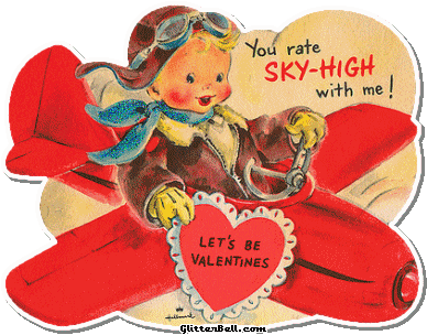 Happy Valentine's Day Friends - Airplane Valentine Cards - Free Transparent PNG Clipart Images Download. - Airplane Transparent PNG Free Download