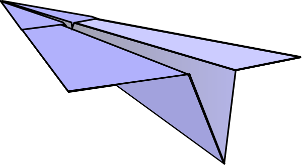 Flying Paper Airplane Clipart - Flying Paper Airplane Clipart - Free Transparent PNG Clipart Images Download. - Airplane Transparent PNG Free Download