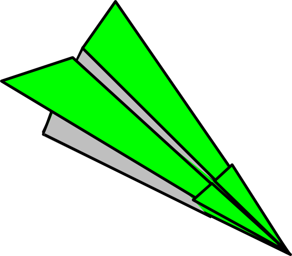 Paper Airplane Clipart - Olentangy Liberty Patriots - Free Transparent PNG Clipart Images Download. - Airplane Transparent PNG Free Download