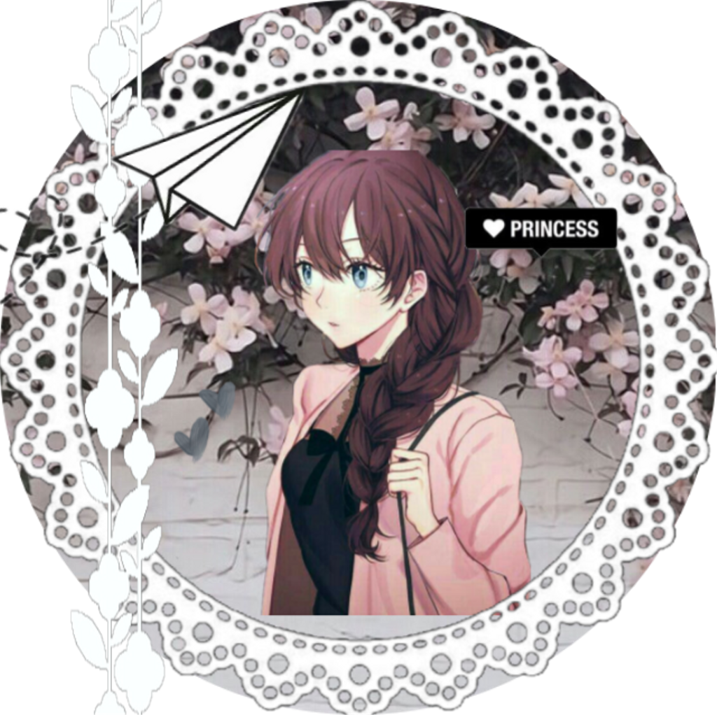 Pfp Anime Girl White Airplane Princess Love Flowers - Anime Transparent PNG - 640x639 - Free Download on - Airplane Transparent PNG Free Download