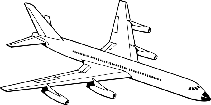 Aeroplane Aircraft Airplane Jet Jumbo Plan - Sketch Of An Aeroplane Transparent PNG - 677x340 - Free Download on - Airplane Transparent PNG Free Download