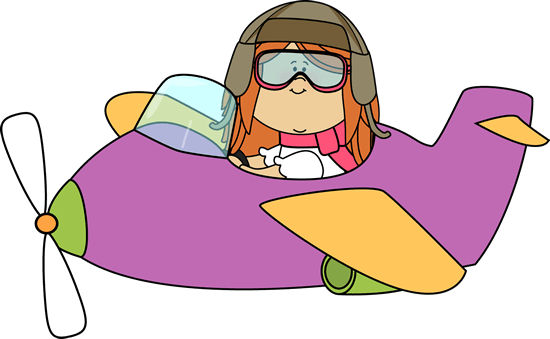 Airplane Pictures For Kids - Girl Flying Airplane Clipart - Free Transparent PNG Clipart Images Download. - Airplane Transparent PNG Free Download