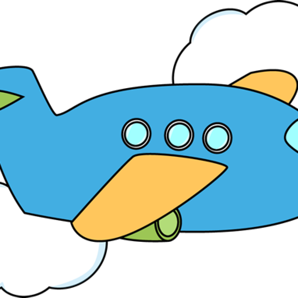 Airplane Clipart Cute Airplane Airplane Flying Through - Clip Art - Free Transparent PNG Clipart Images Download. - Airplane Transparent PNG Free Download
