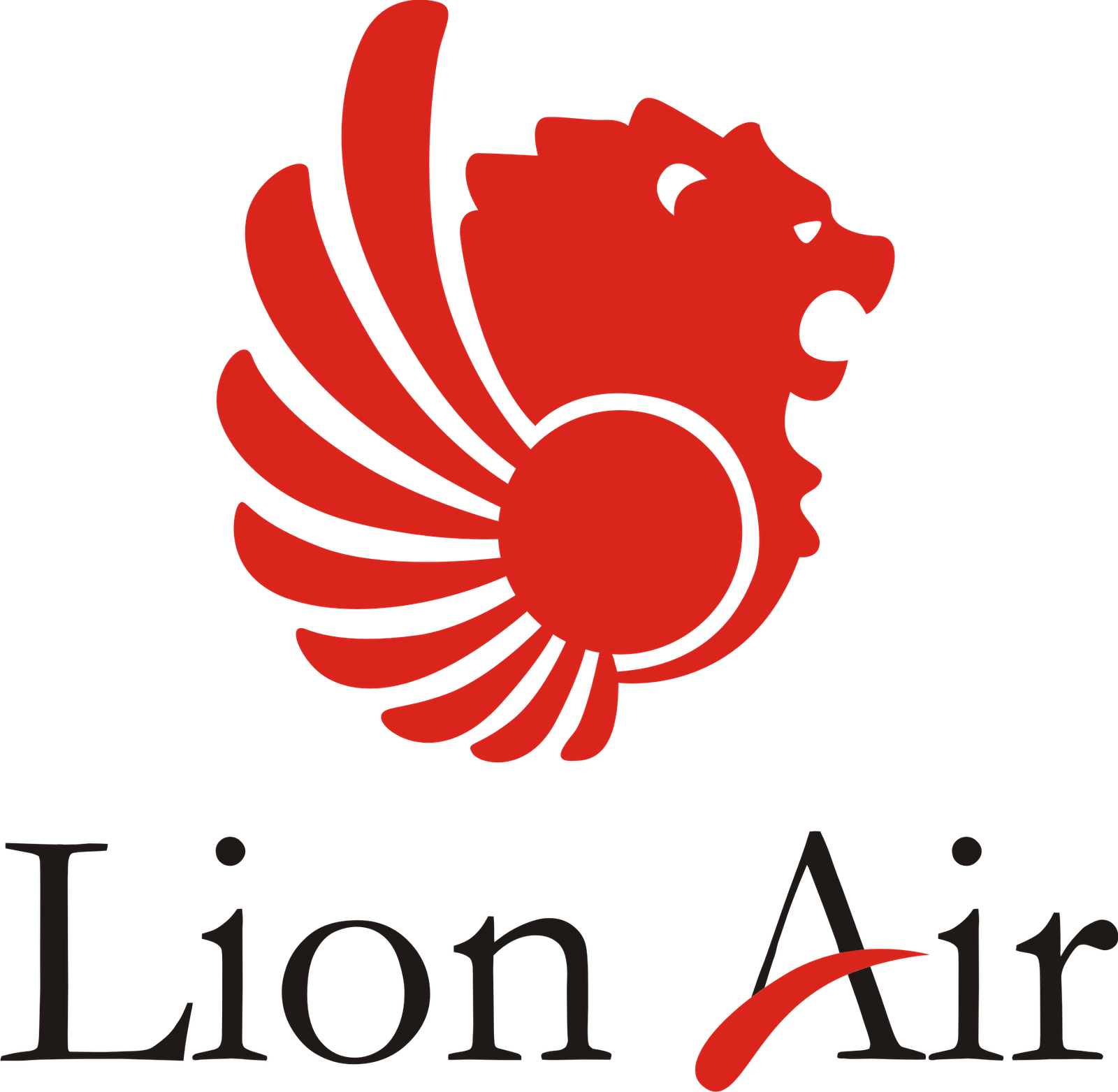 Lion Air Logo Airline Logo, Logo Sticker, Aircraft - Logo Vector Lion Air - Free Transparent PNG Clipart Images Download. - Airplane Transparent PNG Free Download