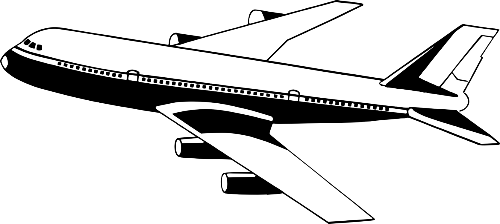 Airplane Jet Aircraft Aviation Download - Aeroplane Images Clip Art Transparent PNG - 1670x750 - Free Download on - Airplane Transparent PNG Free Download