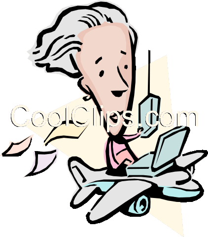 Cartoon Lady Traveling In An Airplane Royalty Free - Video Lesson - Free Transparent PNG Clipart Images Download. - Airplane Transparent PNG Free Download