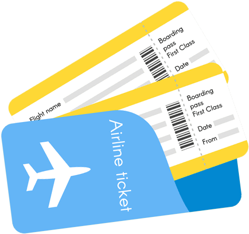 Jpg Download Airplane Ticket Clipart - Airline Tickets - Free Transparent PNG Clipart Images Download. - Airplane Transparent PNG Free Download