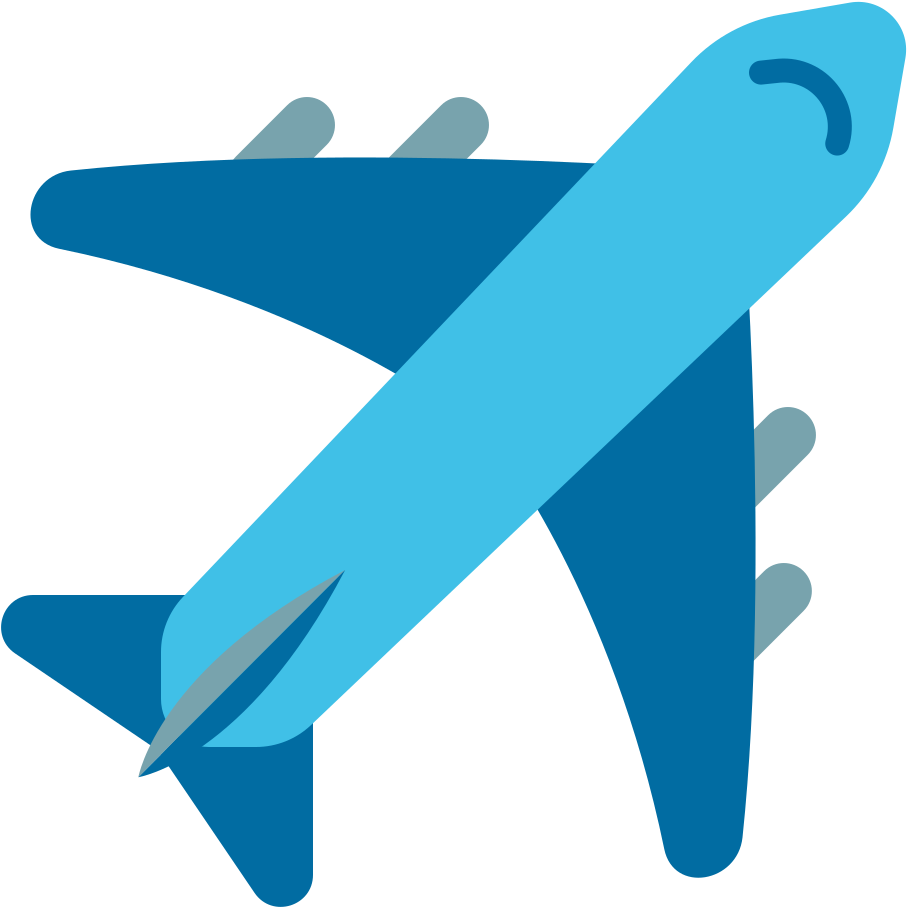 File Emoji U2708 Svg Wikimedia Commons Golden Ticket - Cute Airplane Emoji - Free Transparent PNG Clipart Images Download. - Airplane Transparent PNG Free Download