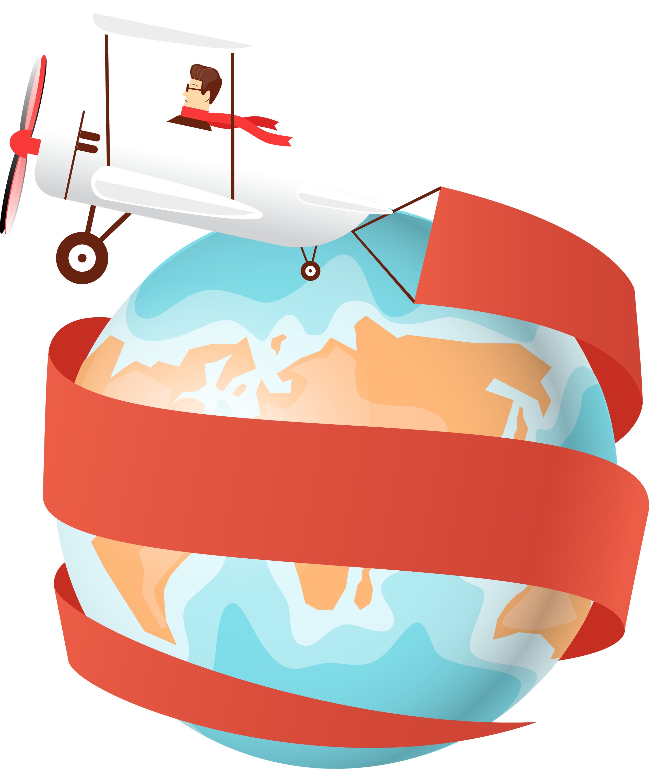 Airplane Vacation Open The To Around World - Airplane Around The World Clipart Png - Free Transparent PNG Clipart Images Download. - Airplane Transparent PNG Free Download