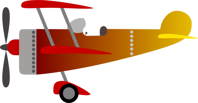 Airplane Fixed-wing Aircraft Biplane Aviation - Vintage Airplane Png - Free Transparent PNG Clipart Images Download. - Airplane Transparent PNG Free Download