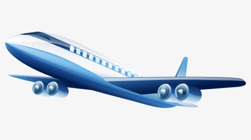 Blue Airplane Png Clipart - Airplane Clip Art Png, Transparent - Airplane Transparent PNG Free Download