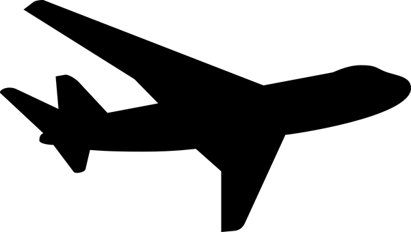Airplane Jet Silhouette Flight Aircraft Av - Plane Silhouette Png - Free Transparent PNG Clipart Images Download. - Airplane Transparent PNG Free Download