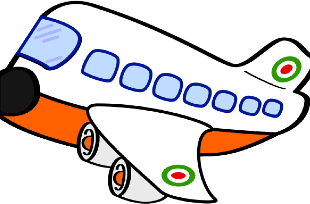 Airplane Clipart Airplane Free Cartoon Plane Clip Art - Cartoon Airplane Png - Free Transparent PNG Clipart Images Download. - Airplane Transparent PNG Free Download