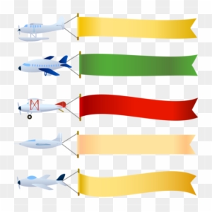 Baby Craftsschool Daysetiquettebannerclip Arthandmade - Airplane Flying With Banner - Free Transparent PNG Clipart Images Download. - Airplane Transparent PNG Free Download