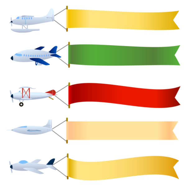 Baby Craftsschool Daysetiquettebannerclip Arthandmade - Airplane Flying With Banner - Free Transparent PNG Clipart Images Download. - Airplane Transparent PNG Free Download