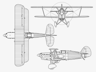 Avia B 534 Airplane Sketch, Aircraft Propeller, Plane - Planos De Avion Biplano Transparent PNG - 2000x1500 - Free Download on - Airplane Transparent PNG Free Download