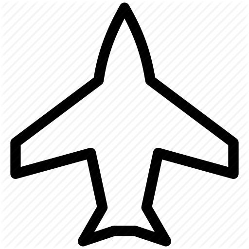 Plane Outline Free Download Clip Art On Airplane Shape - Jet Plane Outline - Free Transparent PNG Clipart Images Download. - Airplane Transparent PNG Free Download
