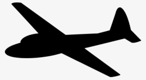 Airplane Glider Aircraft Silhouette Hang Gliding - Silhouette Of An Airplane Transparent PNG - 615x340 - Free Download on - Airplane Transparent PNG Free Download