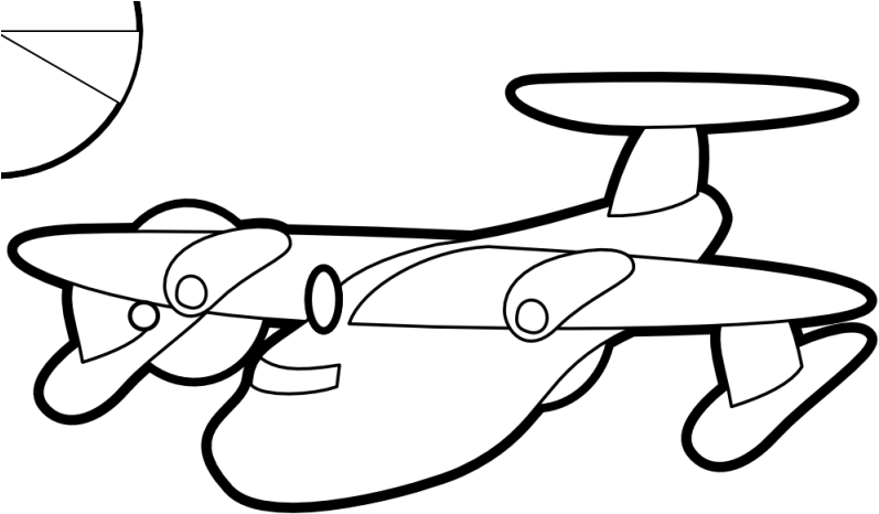 Pin Plane Clipart Black And White - Airplane Clipart Black And White Hd - Free Transparent PNG Clipart Images Download. - Airplane Transparent PNG Free Download