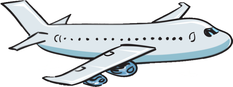 Airplane With Banner Clipart Transparent - Transparent Background Plane Clipart - Free Transparent PNG Clipart Images Download. - Airplane Transparent PNG Free Download