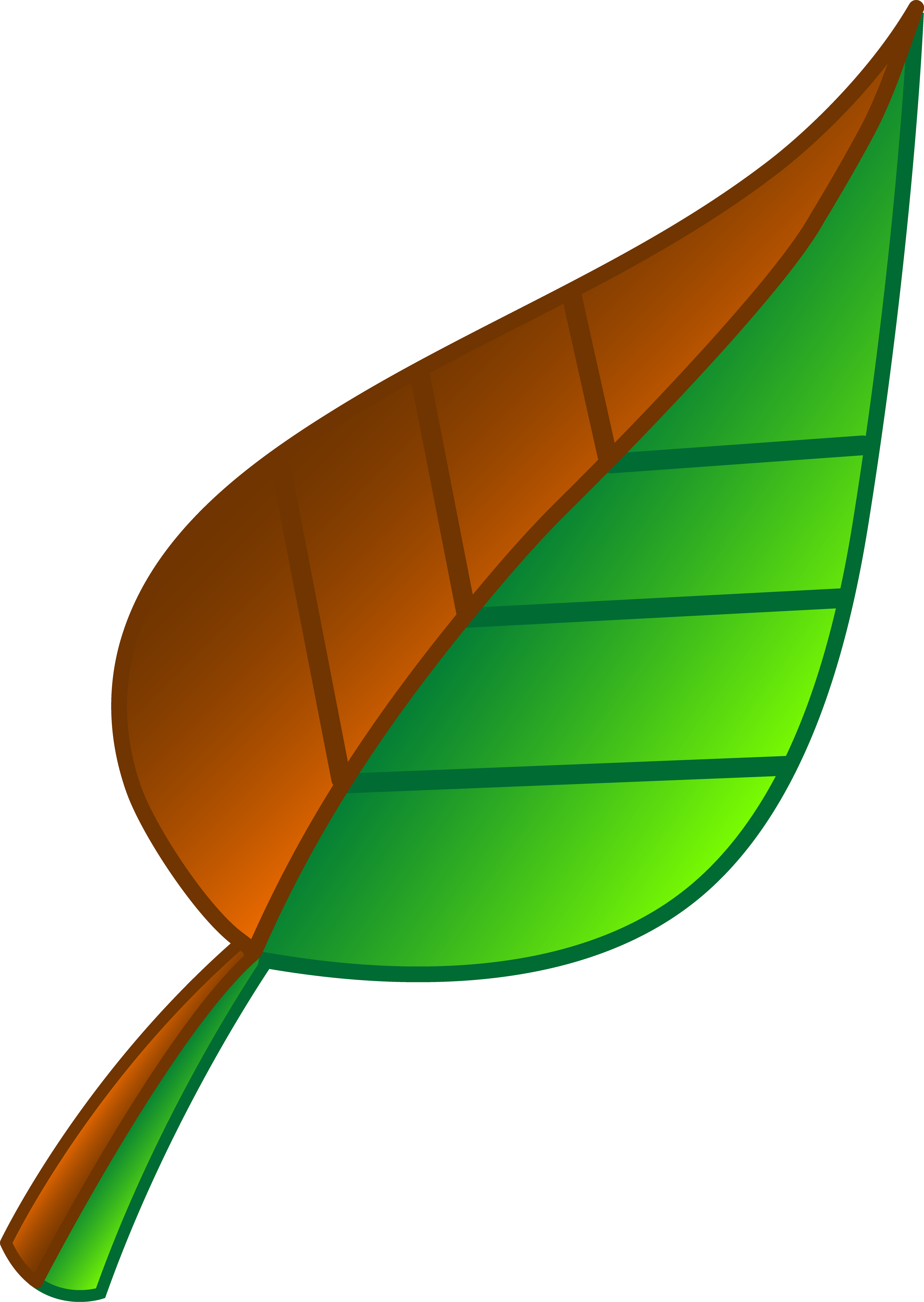 Leaf Of Apple Clipart Green Free Download Clip Art - Green And Brown Leaf - Free Transparent PNG Clipart Images Download. - Apple Transparent PNG Free Download