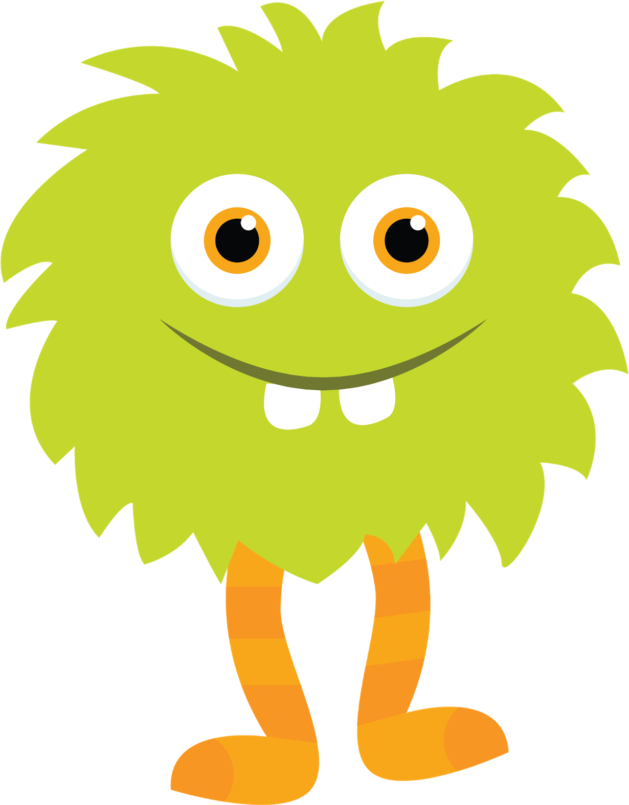 Little Monster Clipart Green Monster 2 By Little Apples - Monster Clipart - Free Transparent PNG Clipart Images Download. - Apple Transparent PNG Free Download