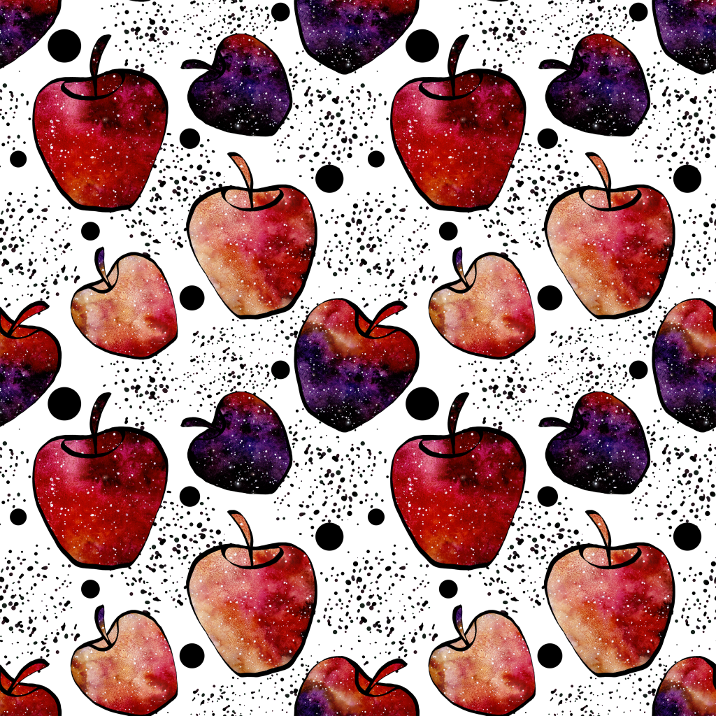Hand Painted Watercolor Apple Background Png Transparent - Watercolor Painting Transparent PNG - 1024x1024 - Free Download on - Apple Transparent PNG Free Download