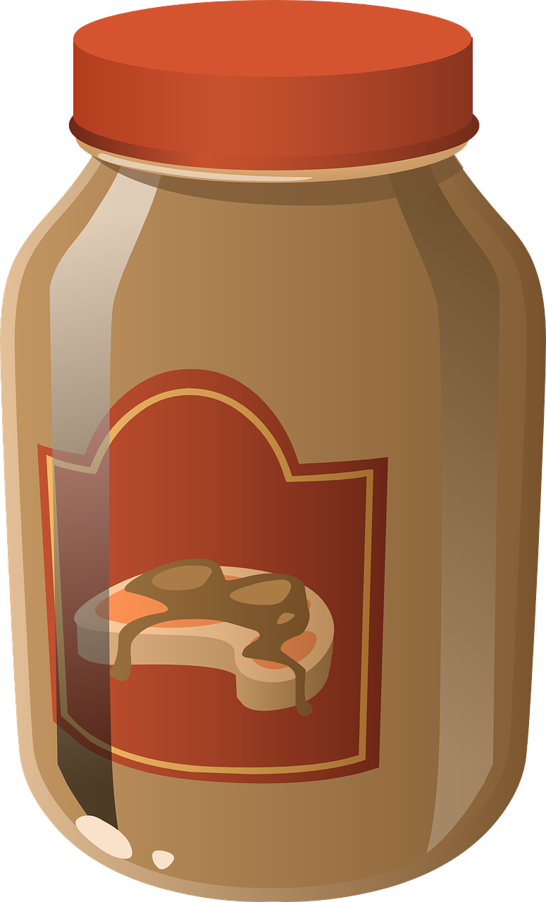 Clip Art For Apple Butter Peanut Cliparts Free - Peanut Butter Vector Png - Free Transparent PNG Clipart Images Download. - Apple Transparent PNG Free Download