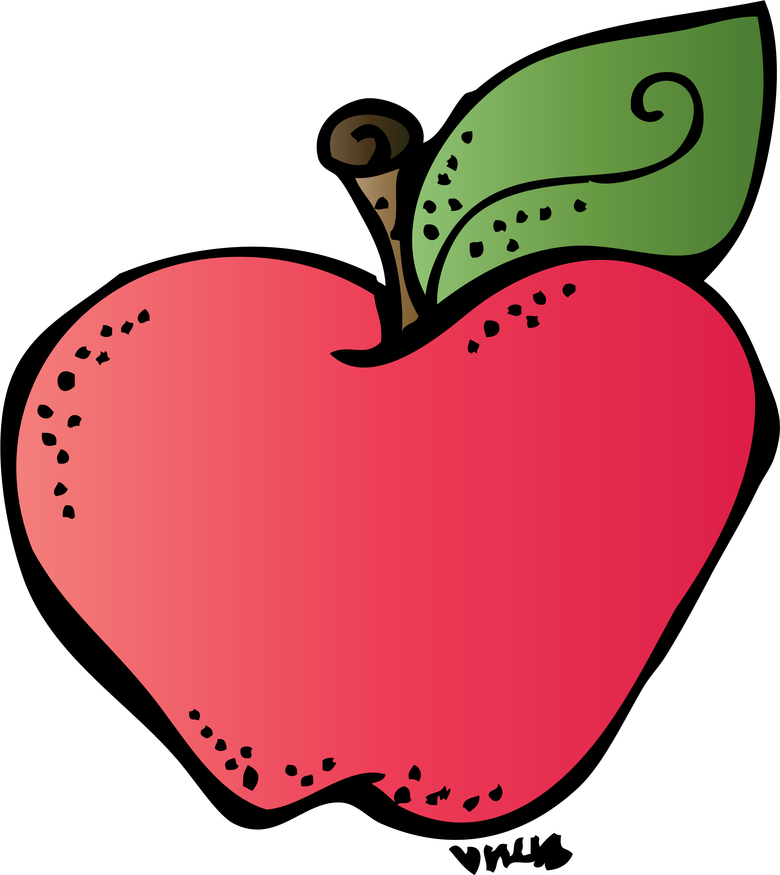 Clipart Para Apple Melonheadz Cliparts Free Download - Melonheadz Clipart Back To School - Free Transparent PNG Clipart Images Download. - Apple Transparent PNG Free Download