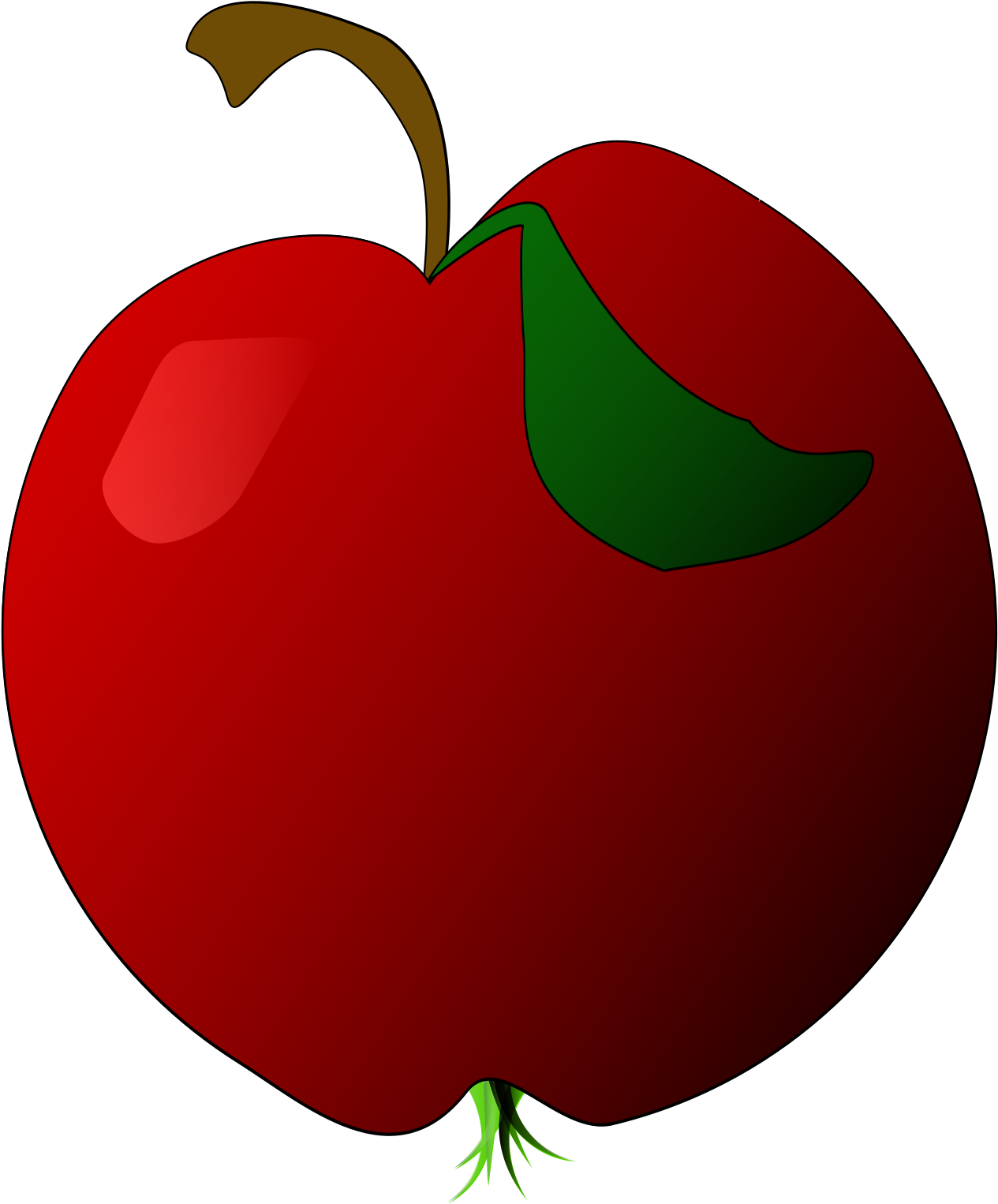 This Free Icons Png Design Of A Red Apple Transparent PNG - 1697x2400 - Free Download on - Apple Transparent PNG Free Download