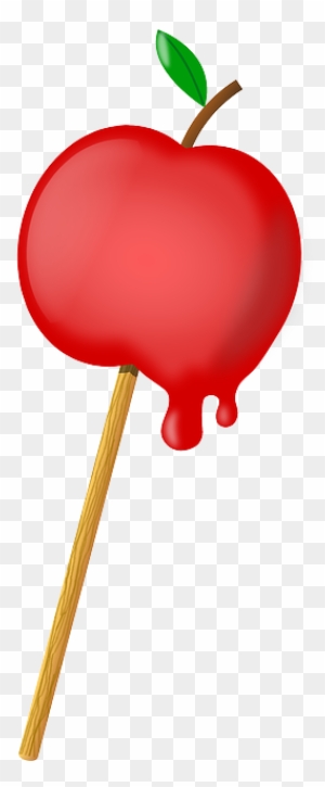 Apple, Red, Sweet, Candied, Candy, Stick, Sugar-coated - Candy Apple Clipart - Free Transparent PNG Clipart Images Download. - Apple Transparent PNG Free Download