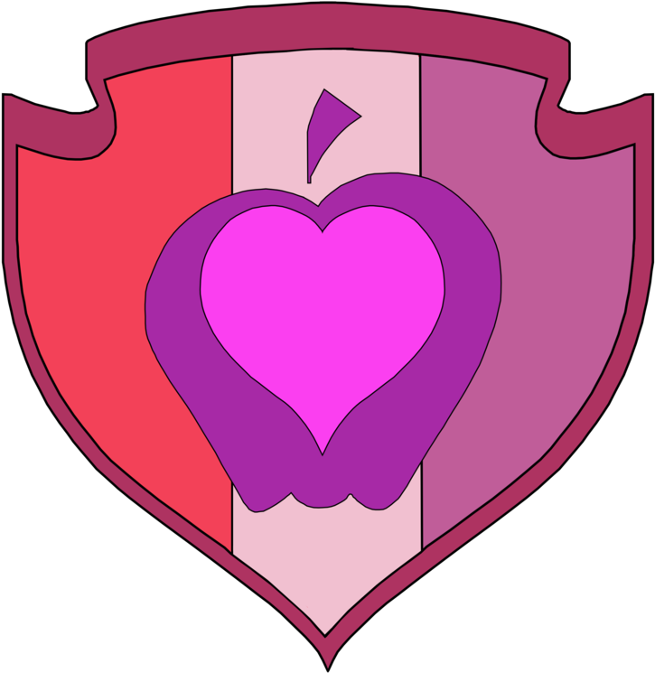 Apple Bloom Tv Cutie Mark By Lord Giampietro D9cw0kz - Mlp Cmc Cutie Marks Applebloom - Free Transparent PNG Clipart Images Download. - Apple Transparent PNG Free Download