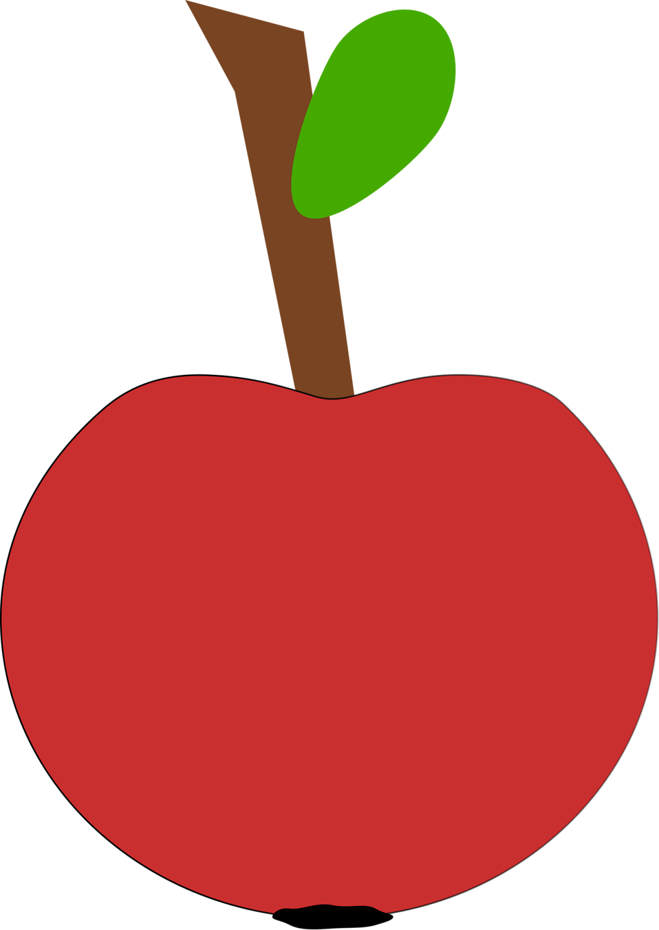 Cartoon Apple Clipart 24, Buy Clip Art - Snow White Apple Png - Free Transparent PNG Clipart Images Download. - Apple Transparent PNG Free Download