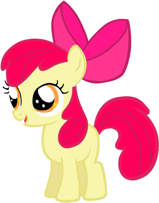 Drawing Graceful My Little Pony Apple Bloom 5 Latest - My Little Pony Applebloom - Free Transparent PNG Clipart Images Download. - Apple Transparent PNG Free Download