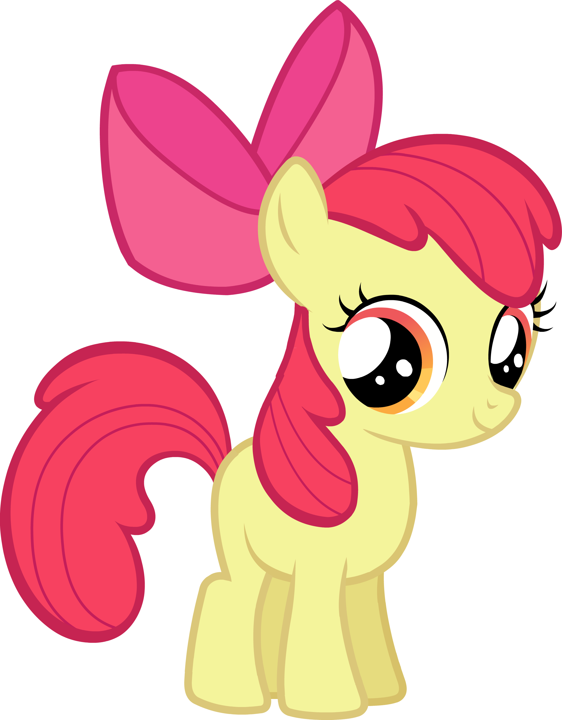 Drawing Winsome My Little Pony Apple Bloom 1 Latest - My Little Pony Apple Bloom - Free Transparent PNG Clipart Images Download. - Apple Transparent PNG Free Download