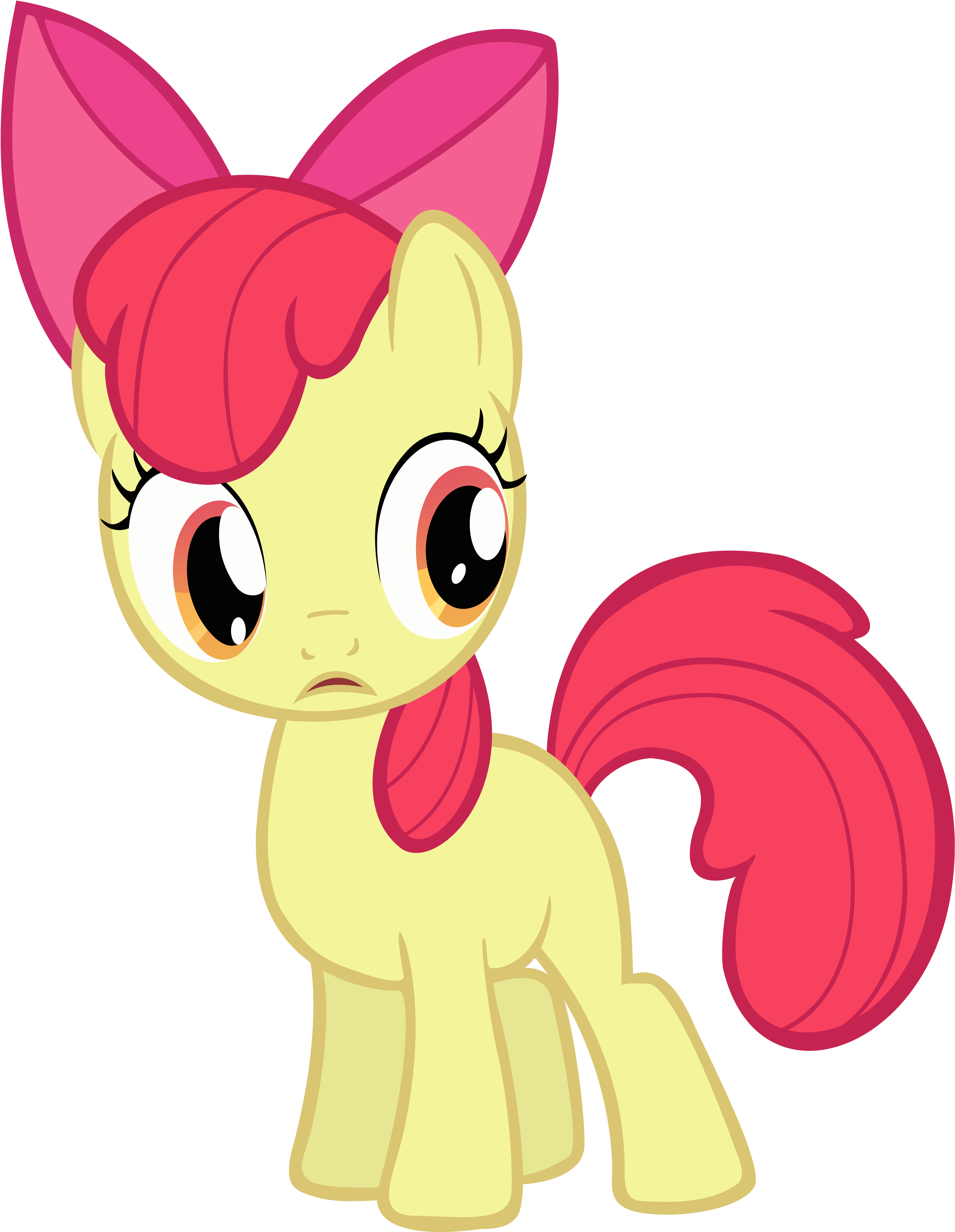 Drawing Luxury My Little Pony Apple Bloom 15 By Spikesmustache - My Little Pony Apple Bloom - Free Transparent PNG Clipart Images Download. - Apple Transparent PNG Free Download