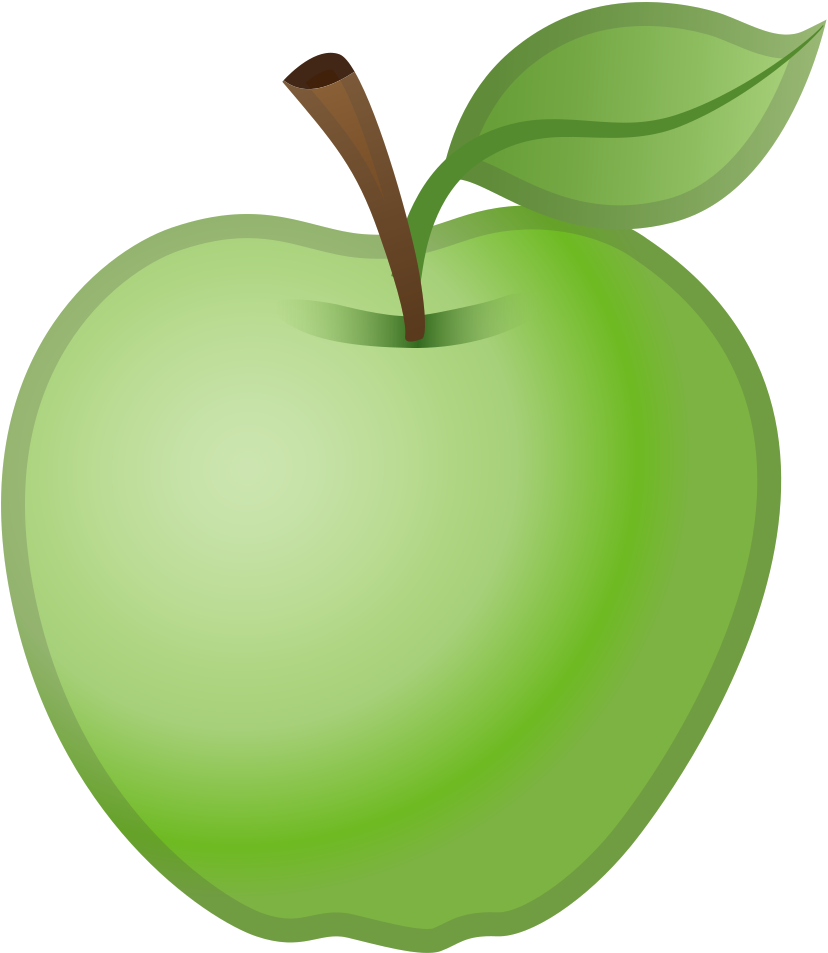 Green Apple Icon - Emoji Manzana Verde Transparent PNG - 1024x1024 - Free Download on - Apple Transparent PNG Free Download