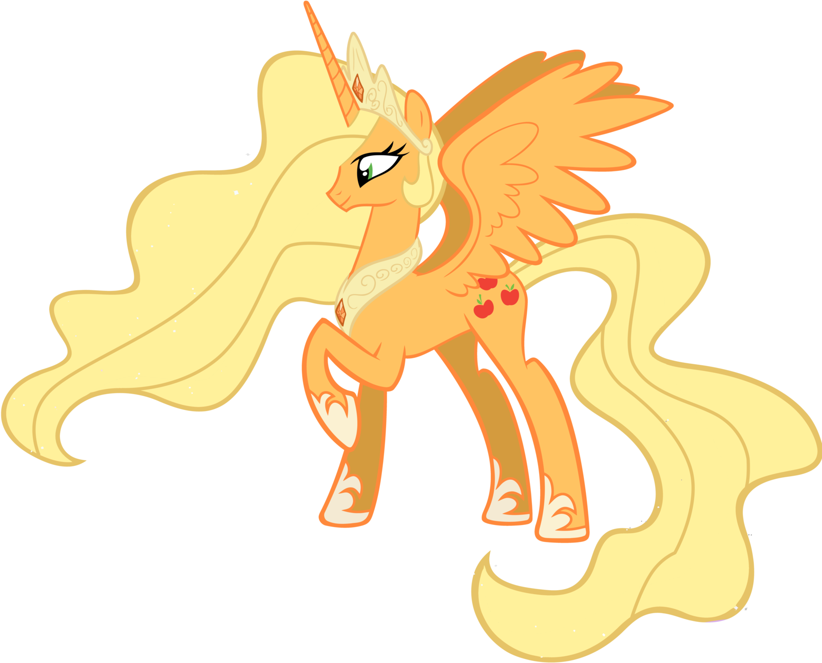 My Little Pony Princess Applejack - My Little Pony Princess Apple Jack - Free Transparent PNG Clipart Images Download. - Apple Transparent PNG Free Download