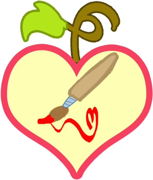 My Little Pony Friendship Is Magic What Should Be Apple - Mlp Apple Bloom Cutie Mark - Free Transparent PNG Clipart Images Download. - Apple Transparent PNG Free Download