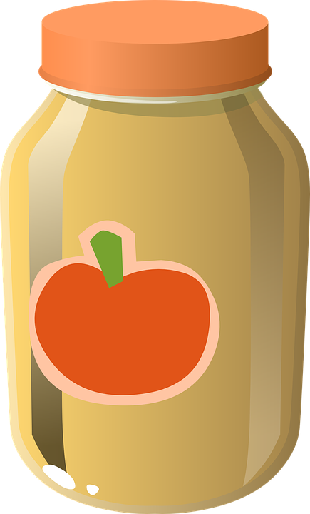 Canned Food Clipart 7, - Apple Sauce Clip Art - Free Transparent PNG Clipart Images Download. - Apple Transparent PNG Free Download