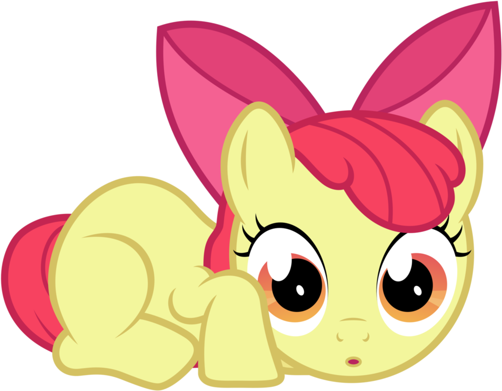My Little Pony Friendship Is Magic Applebloom And Applejack - My Little Pony Baby Apple Bloom - Free Transparent PNG Clipart Images Download. - Apple Transparent PNG Free Download